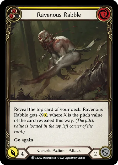 Ravenous Rabble (Yellow)