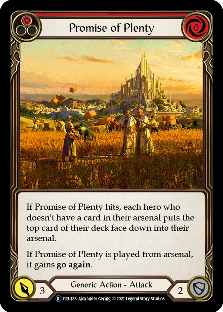 Promise of Plenty (Red)