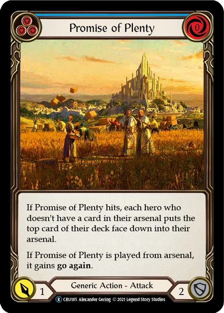 Promise of Plenty (Blue)