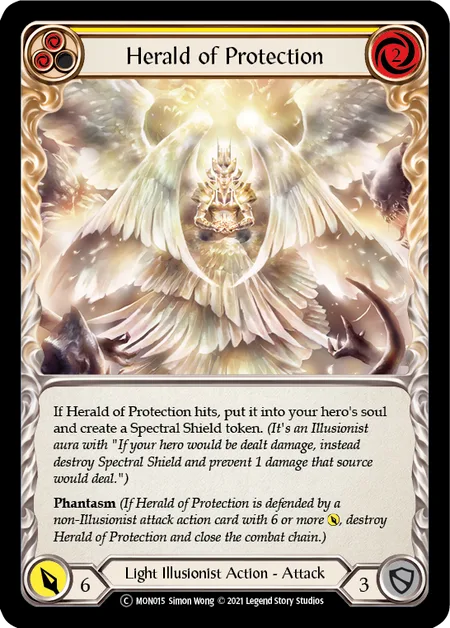 Herald of Protection (Yellow)