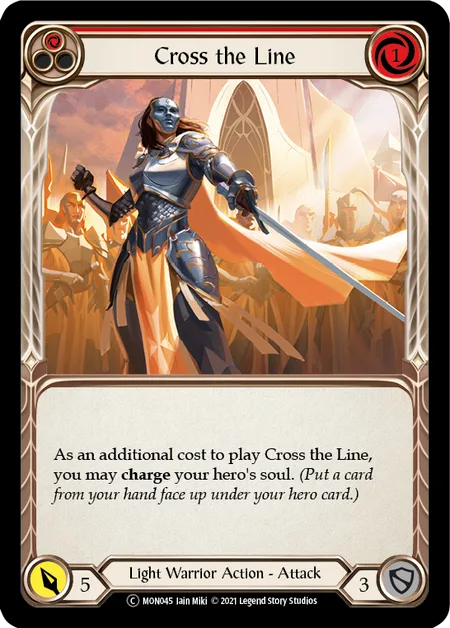 Cross the Line (Red)