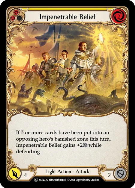 Impenetrable Belief (Yellow)