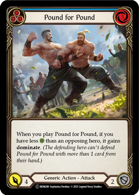 Pound for Pound (Blue)