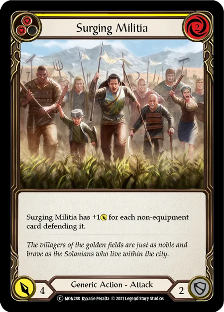 Surging Militia (Yellow)