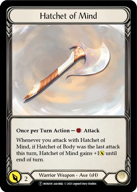 Spectral Shield // Hatchet of Mind