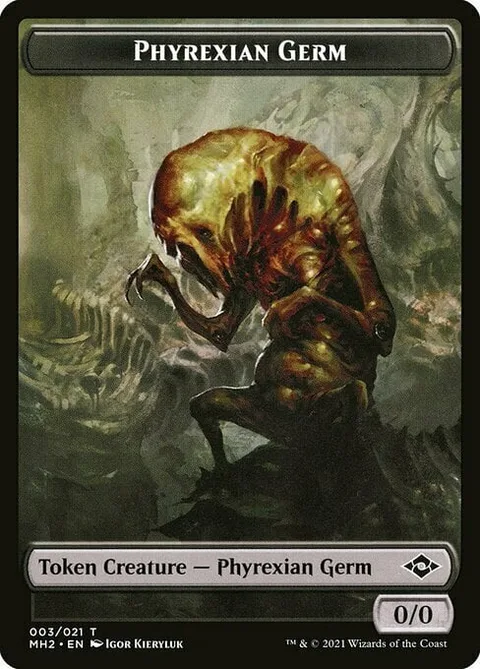 Phyrexian Germ Token (Black 0/0)