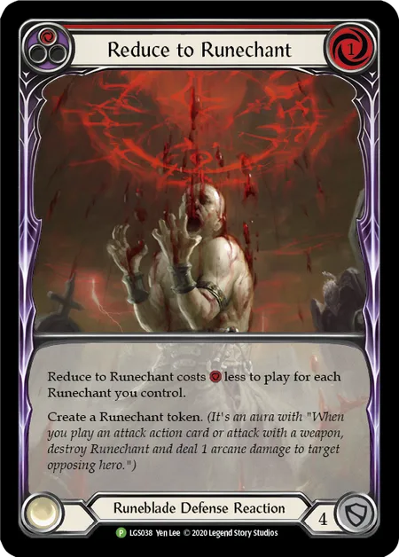 Reduce to Runechant (Red)
