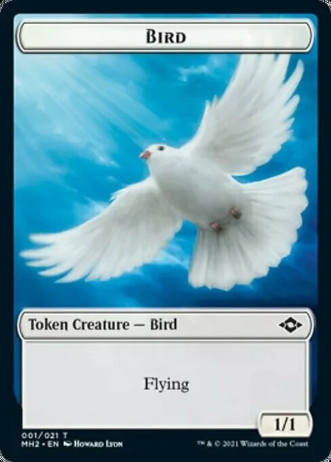 Bird Token (W 1/1) // Treasure Token
