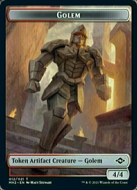 Golem Token (A 4/4) // Food Token