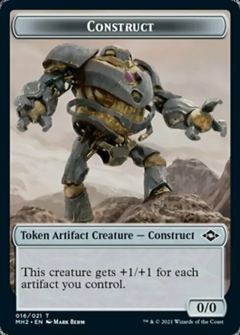 Construct Token (A 0/0) // Squirrel Token (G 1/1)