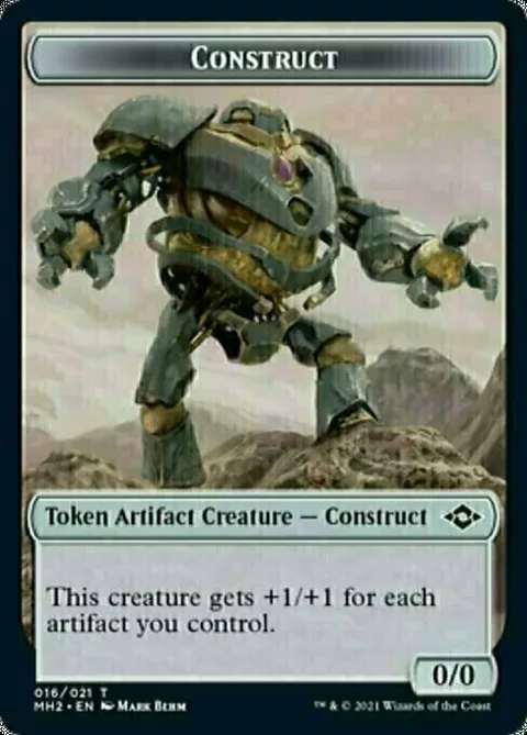 Construct Token (A 0/0) // Food Token