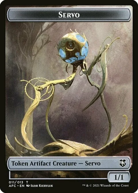 Servo Token (A 1/1) // Treasure Token