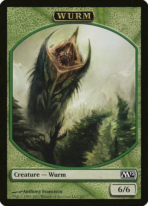 Wurm Token (Green 6/6)