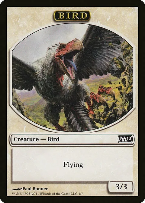 Bird Token (White 3/3)