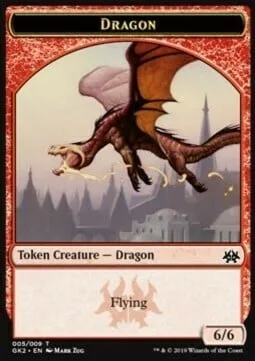 Dragon Token (R 6/6) // Goblin Token (R 2/1)