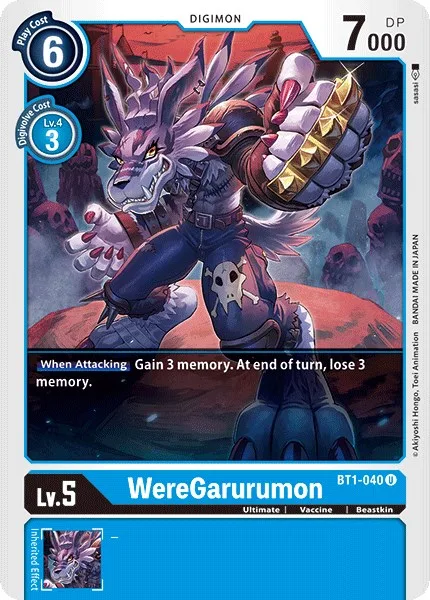 WereGarurumon (BT1-040)