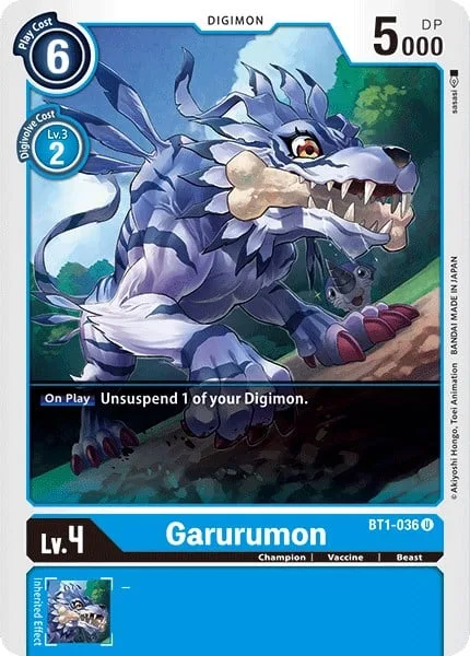 Garurumon (BT1-036)