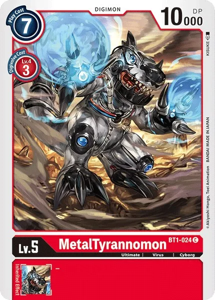 MetalTyrannomon (BT1-024)