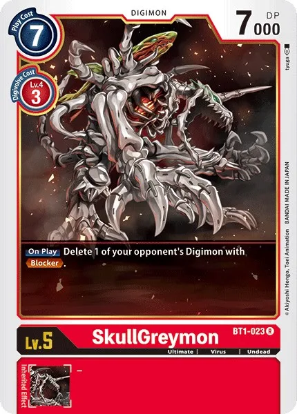SkullGreymon (BT1-023)