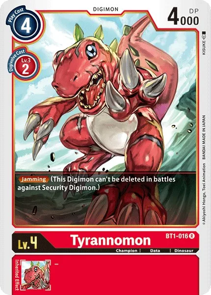 Tyrannomon (BT1-016)