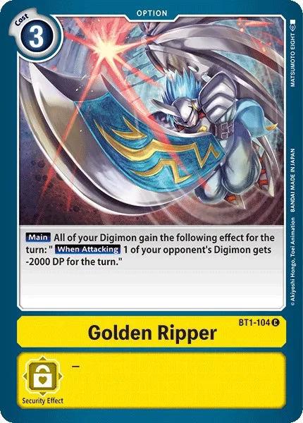 Golden Ripper (BT1-104)