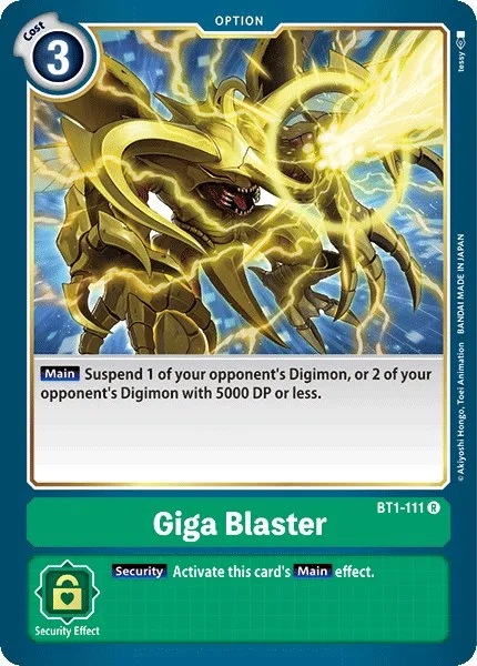 Giga Blaster (BT1-111)