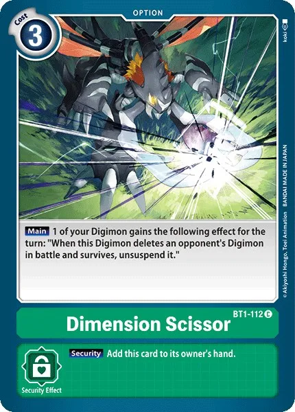 Dimension Scissor (BT1-112)