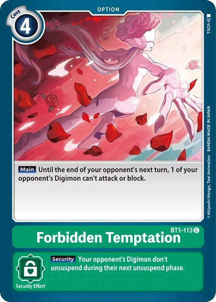 Forbidden Temptation (BT1-113)