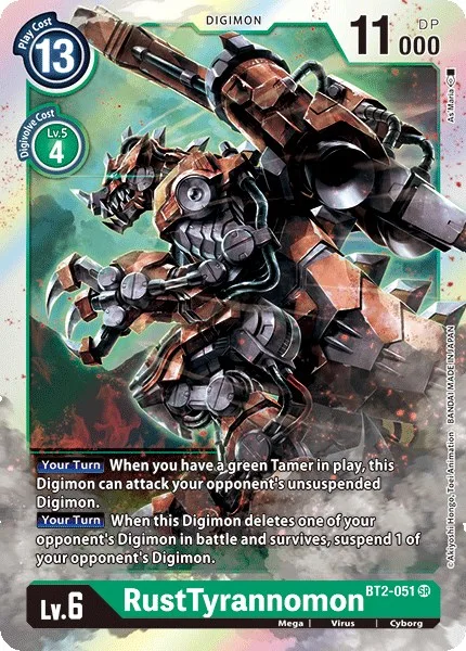 RustTyrannomon (BT2-051)