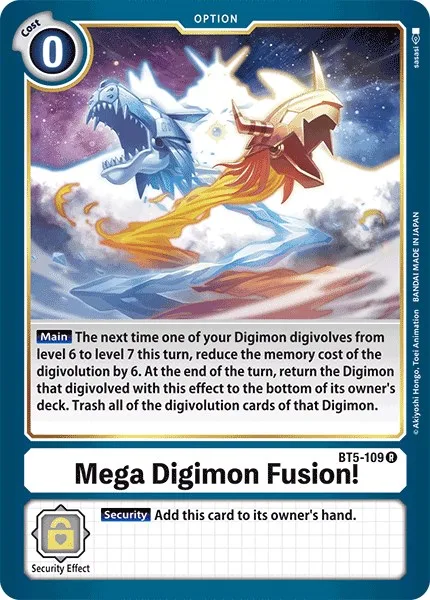 Mega Digimon Fusion! (BT5-109)