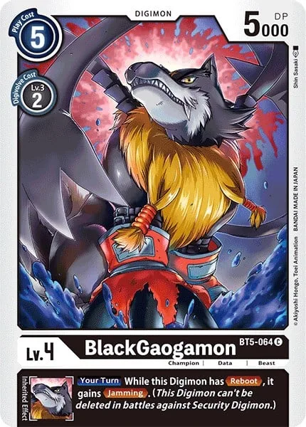 BlackGaogamon (BT5-064)