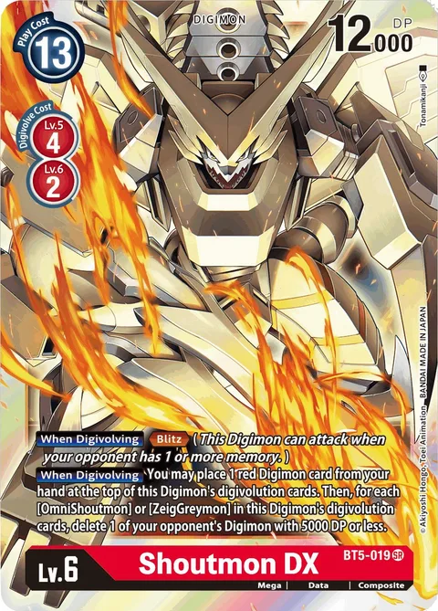 Shoutmon DX (BT5-019)