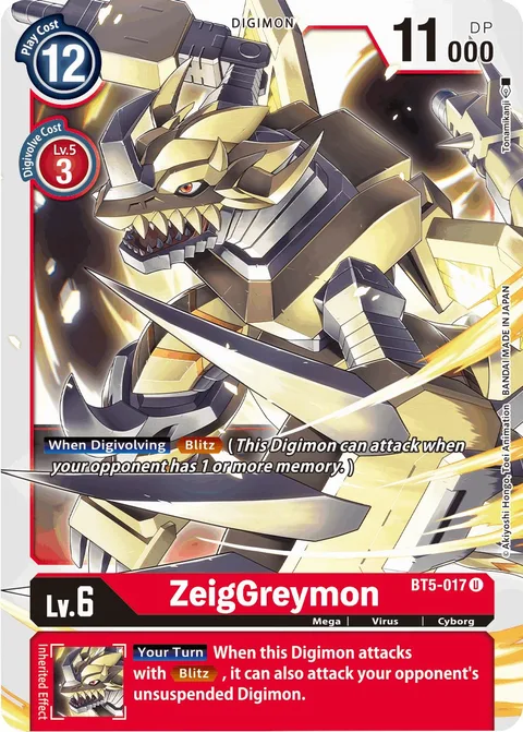 ZeigGreymon (BT5-017)