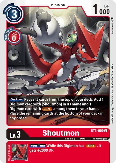 Shoutmon (BT5-009)