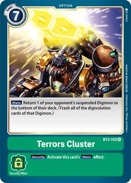 Terrors Cluster (BT2-102)