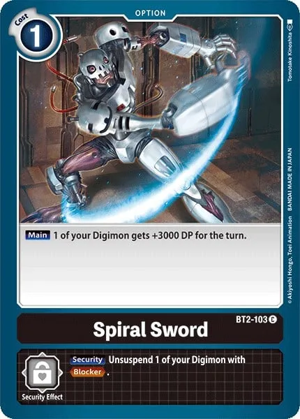 Spiral Sword (BT2-103)