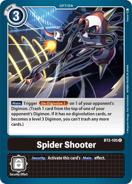 Spider Shooter (BT2-105)
