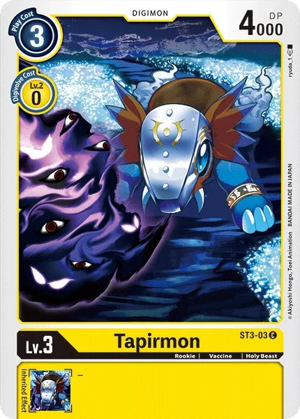Tapirmon (ST3-03)