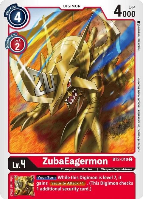 ZubaEagermon (BT3-010)