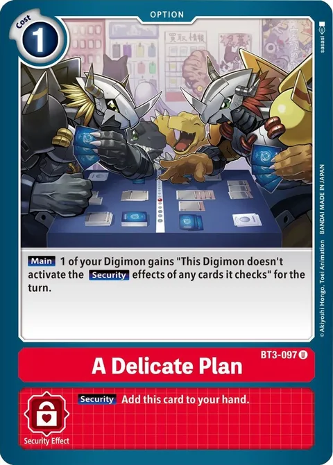 A Delicate Plan (BT3-097)
