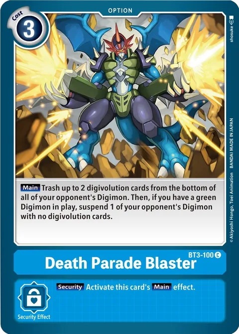 Death Parade Blaster (BT3-100)