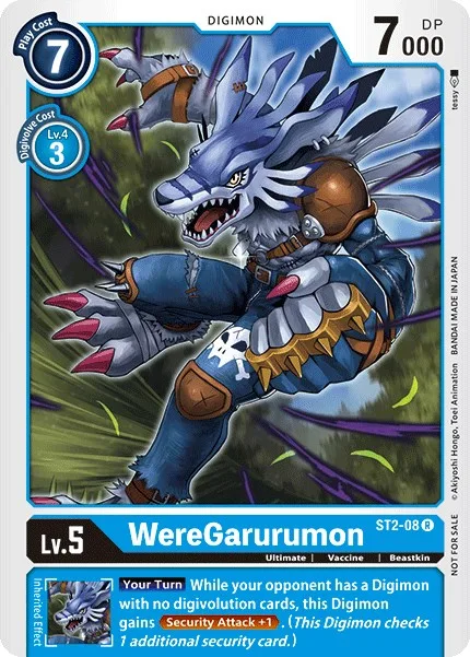 WereGarurumon (ST2-08)