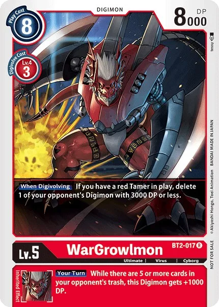 WarGrowlmon (BT2-017)