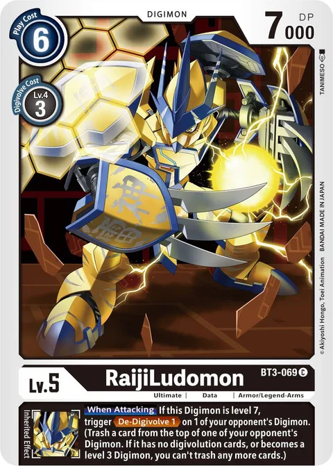 RaijiLudomon (BT3-069)
