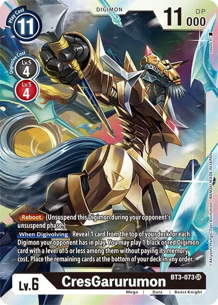 CresGarurumon (BT3-073)