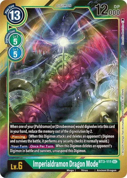 Imperialdramon Dragon Mode (BT3-111)