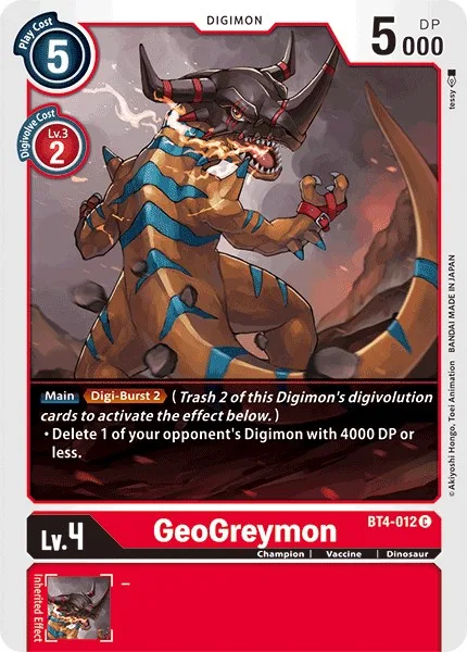 GeoGreymon (BT4-012)