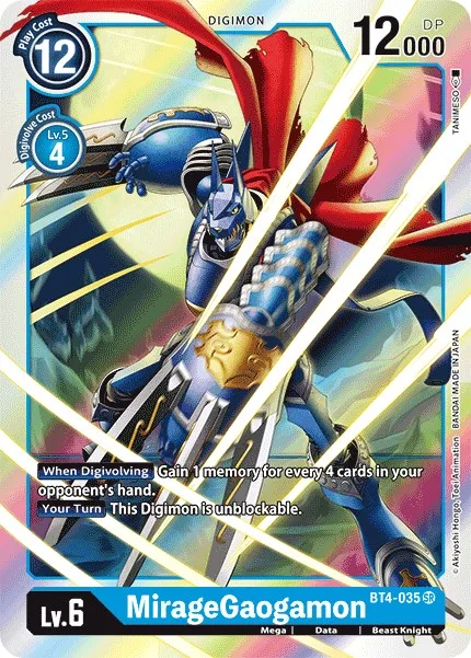 MirageGaogamon (BT4-035)