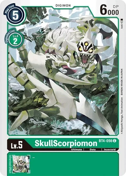 SkullScorpiomon (BT4-056)