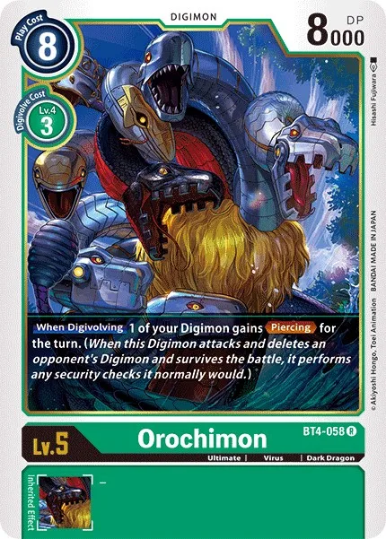 Orochimon (BT4-058)